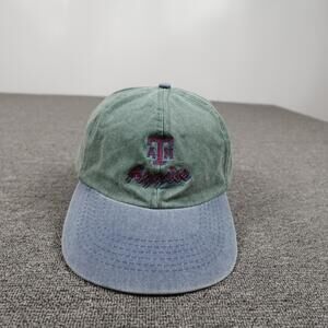 Vintage Texas A&M Aggies Hat Cap Strap Back Mens Green NCAA Football Cobra Caps
